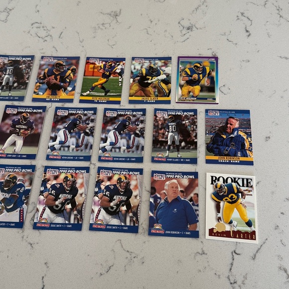 Los Angeles Rams Football Card Collection Bundle - Picture 2 of 3
